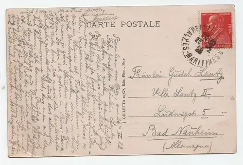 Peira - Cava, Sport d Iriver - Entree du Village. Excursion aux environs de Nice