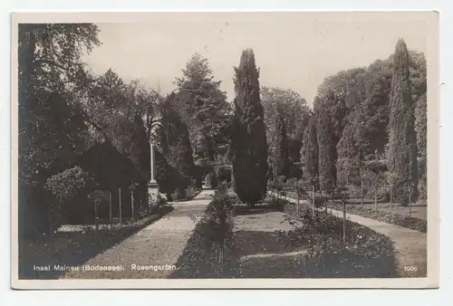 Insel Mainau (Bodensee). Rosengarten.
