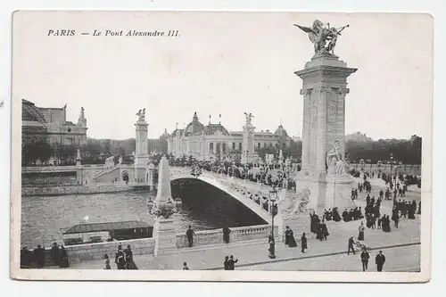 Paris - Le Pont Alexandre III.