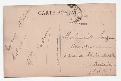 Equipage de Bonnelles. Hallall sur un toit a Gambaiseuil