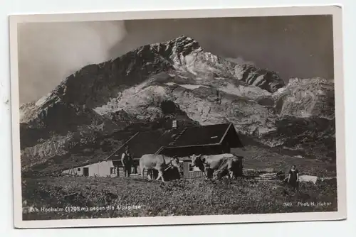 Die Hochalm (1705 m) gegen die Alpspitze