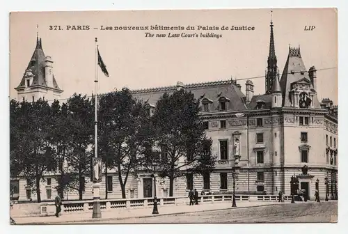 Paris - Les nouveaux batiments du Palais de Justice