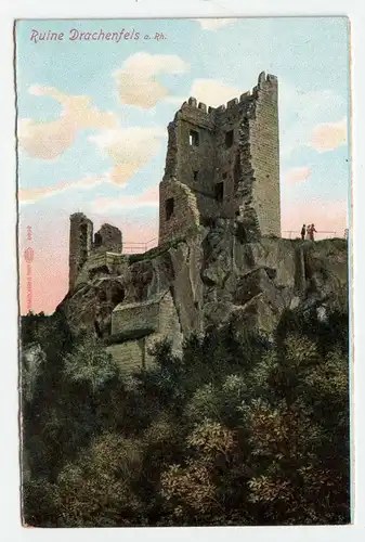 Ruine Drachenfels a. Rh.