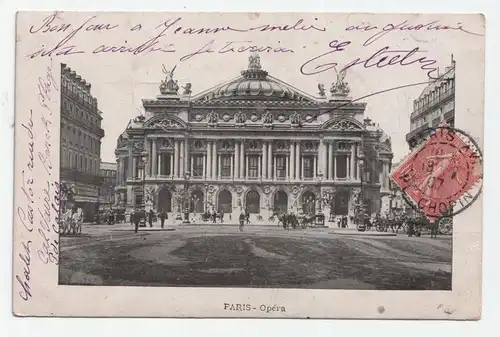 Paris - Opera. jahr 1907