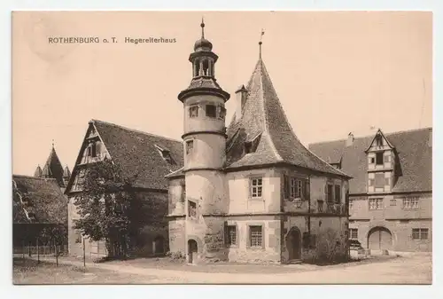 Rothenburg o. T. Hegereiterhaus.