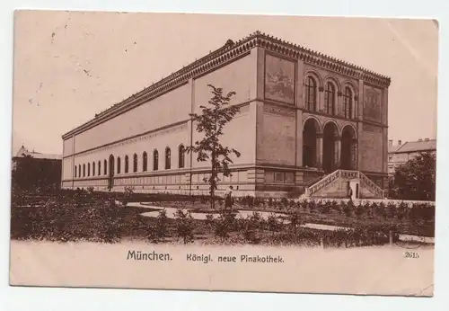München. Königl. neue Pinakothek.