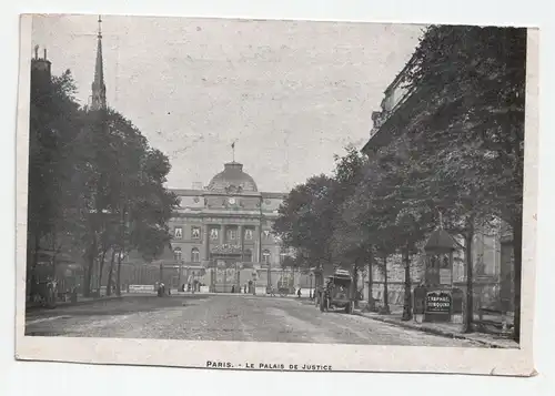 Paris. - Le Palais de Justice.