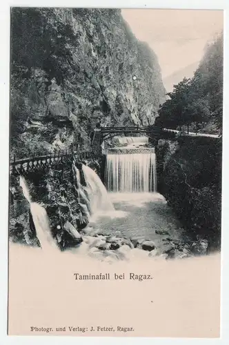 Taminafall bei Ragaz.