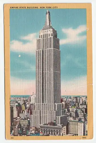 Empire State Building, New York City.