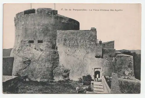 Ile de Porquerolles - Le Vieux Chateau Ste Agathe