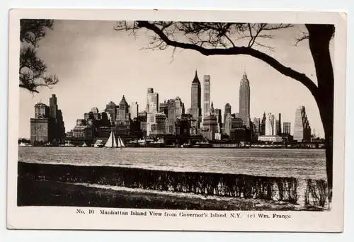 Manhattan Island View from Governor s Island, N.Y.