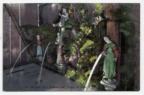 Die Heiligen Drei Brunnen bei Trafoi in Tirol. jahr 1911