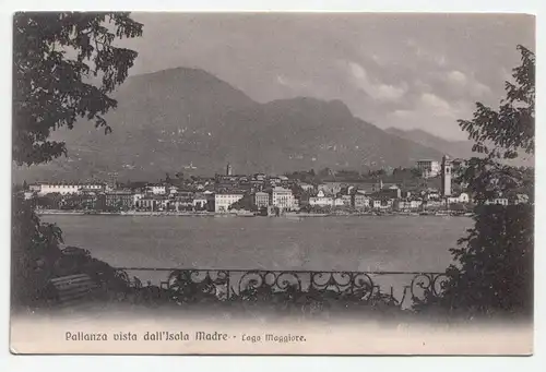 Pallanza vista dall Isola Madre - Lago Maggiore.