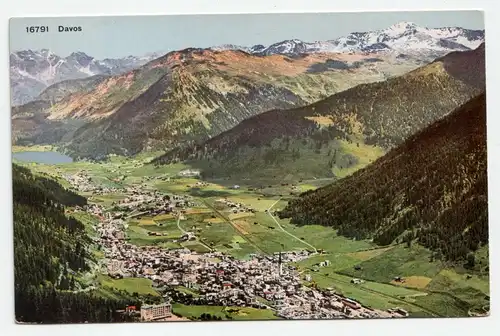 Switzerland, Davos // Ansichtskarte