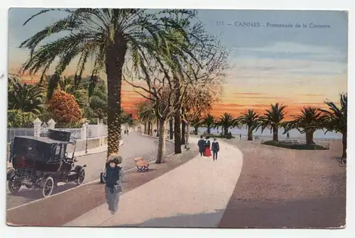 Cannes - Promenade de la Croisette.