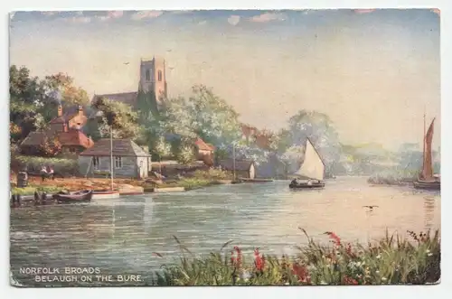 Norfolk Broads Belaugh on the Bure.