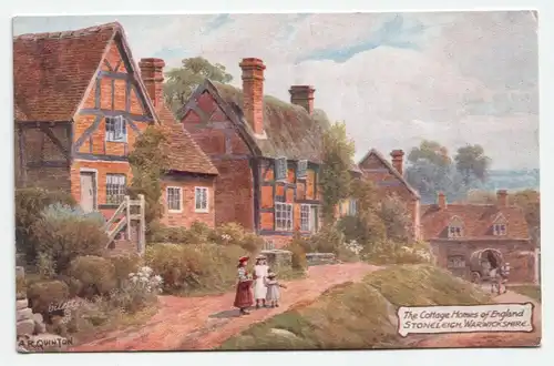 The Cottage Homes of England. Stoneleich, Warwickshire.