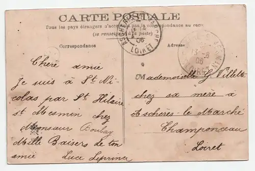 Environs d Orleans. - Saint-Nicolas. jahr 1906