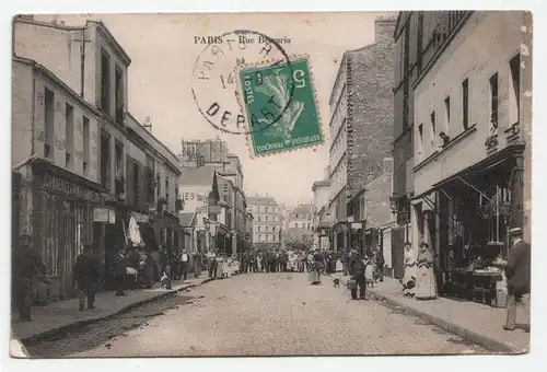 Paris - Rue Beccaria. jahr 1911
