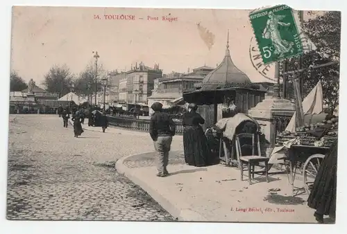 Toulouse - Pont Riquet. jahr 1912