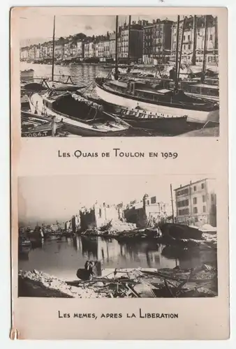 Les Quais de Toulon en 1939