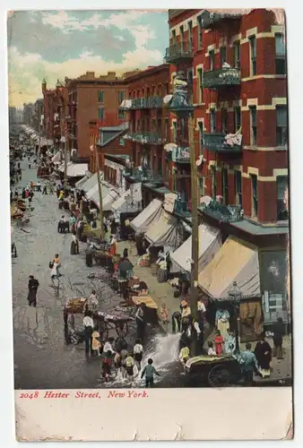Hester Street, New York jahr 1909