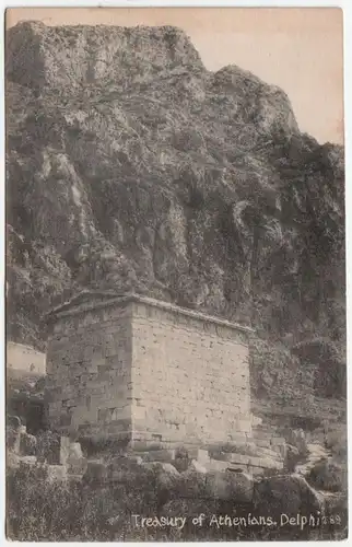 Treasury of Athenians. Delphi