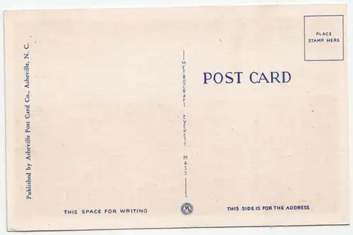 Moonlight Scene in the Great Smoky Mountains.