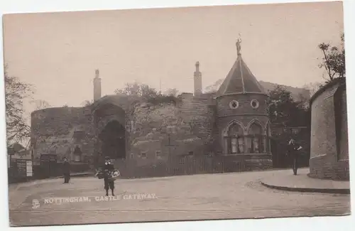 Nottingham. Castle Gateway.