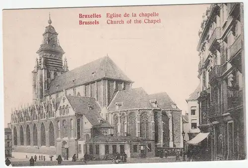 Bruxelles Eglise de la chapelle.