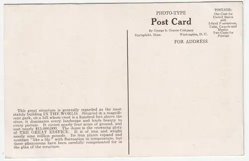 The United States Capitol, From The Northeast, Washington, D.C.