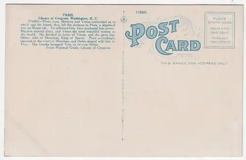 Paris, Congressional Library, Washington, D.C.