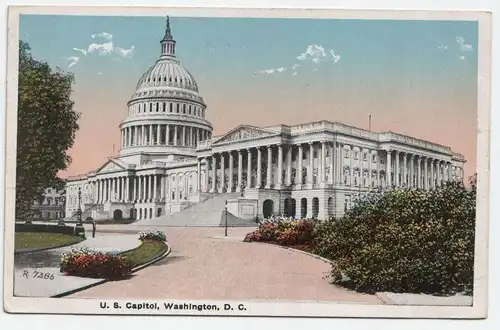 U. S. Capitol, Washington, D. C.