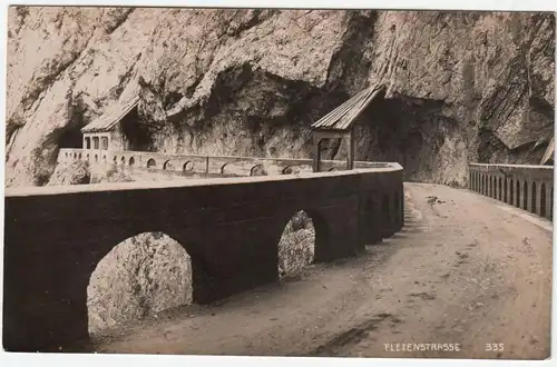 Flexenstrasse. // jahr 1925 // photocard