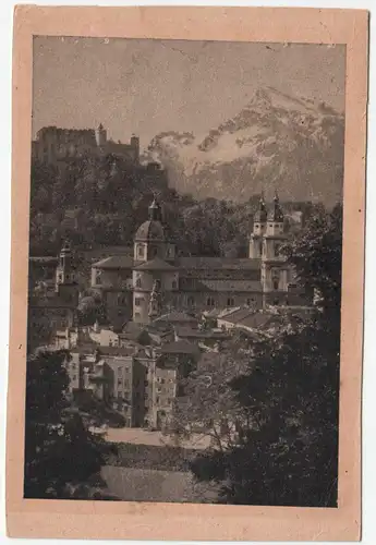 Blick auf Salzburg.