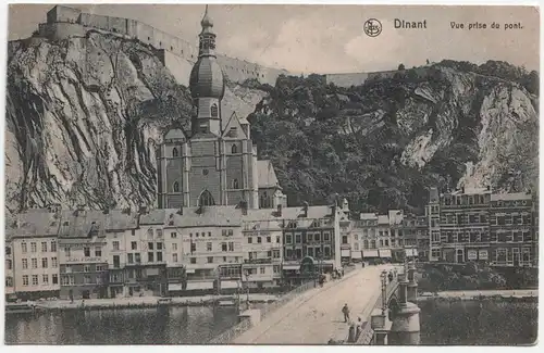Dinant. Vue prise du pont. // jahr 1912