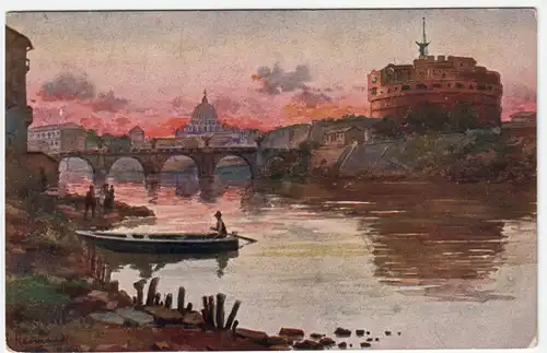 Roma. - Castel S. Angelo e-S. Pietro. // 1912