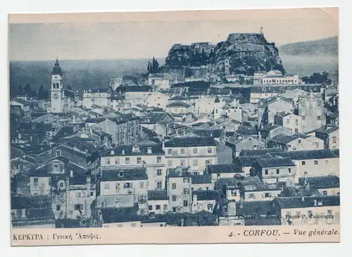 Corfou - Vue generale.