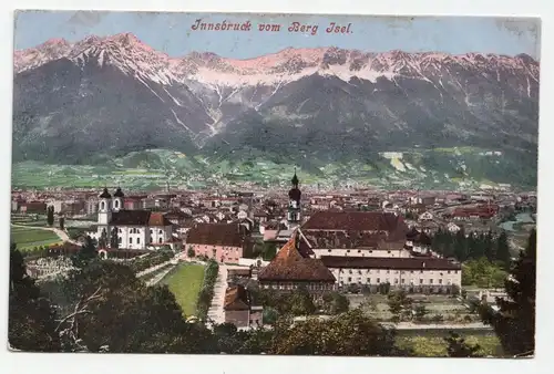 Innsbruck vom Berg Isel.