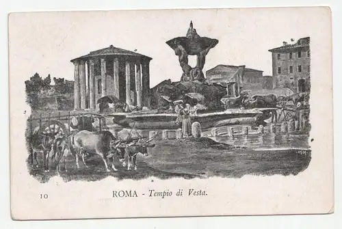 Roma - Tempio di Vesta.