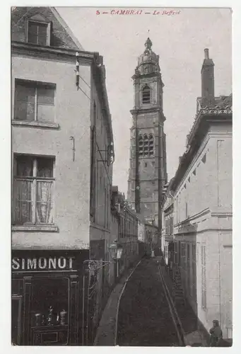 Cambrai - Le Beffroi, jahr 1916