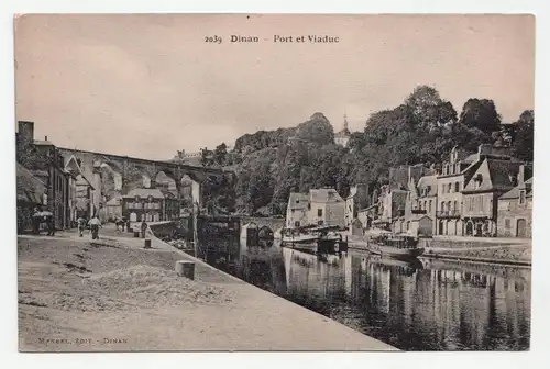 Dinan - Port et Viaduc.