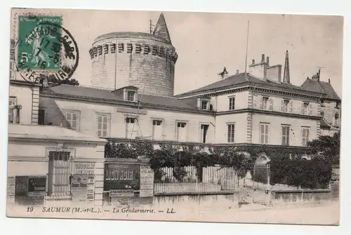 Saumur. - La Gendarmerie. Jahr 1915