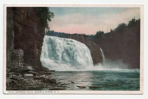 Rainbow Falls, Ausable Chasm, N.Y.