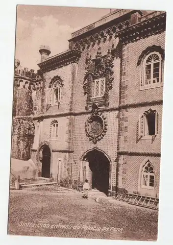 Sintra. Urna entrada do Palacio de Pena.