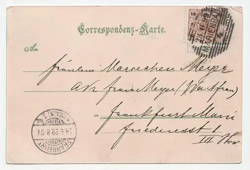 Marienbad. jahr 1899