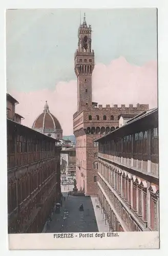 Firenze - Portici degli Uffizi.