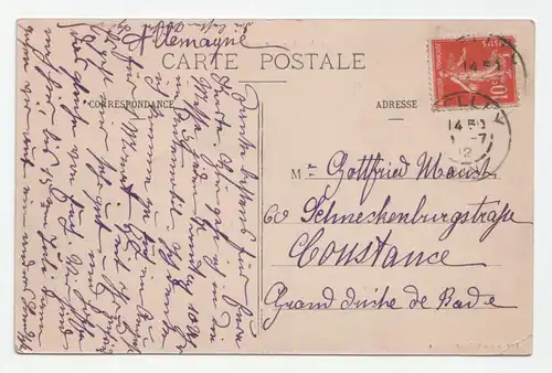 Belley. Vue generale. jahr 1912