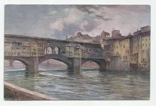 Ludwig Hans Fischer: Ponte Vecchio, Florenz.