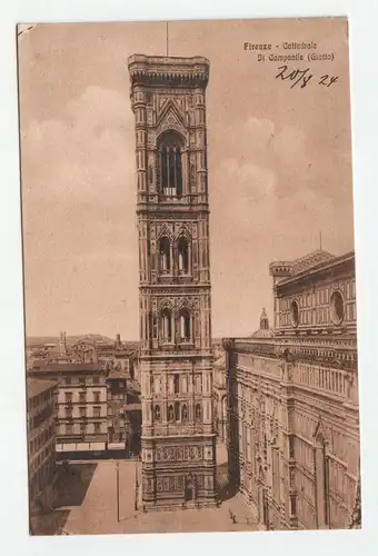 Firenze - Cattedrale. Il Campanile (Giotto)